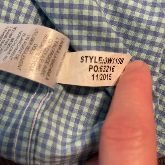 Vineyard vines Youth boy button down shirt - Picture 7 of 7